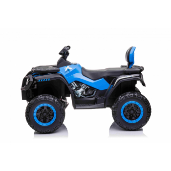 Quad XT-Speed dla dzieci Niebieski + Napęd 4x4 + EVA + Wolny Start + Radio MP3 + LED